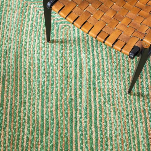 Tapis Cape Cod 152 X 244 Cm Cotier Breya Vert/naturel