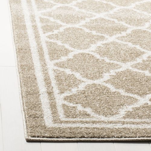 Tapis Amherst 69 X 152 Cm Treillis Marocain Aldona Blé / Beige
