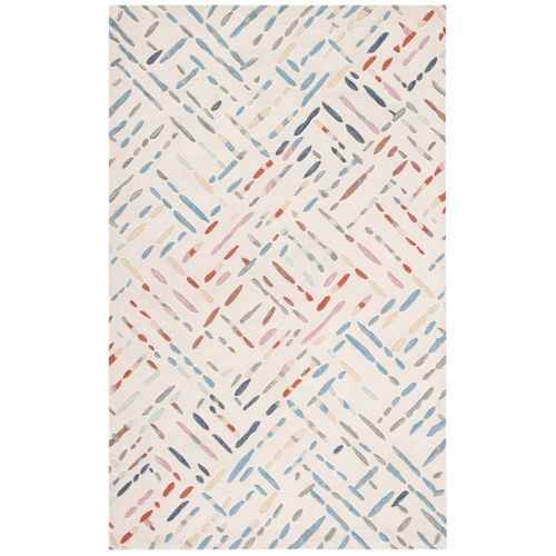 Tapis Metro 183 X 274 Cm Contemporain Winsley Bleu