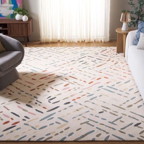 Tapis Metro 244 X 305 Cm Contemporain Winsley Bleu