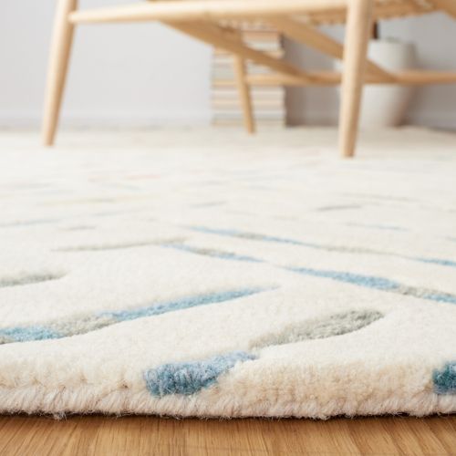 Tapis Metro 244 X 305 Cm Contemporain Winsley Bleu
