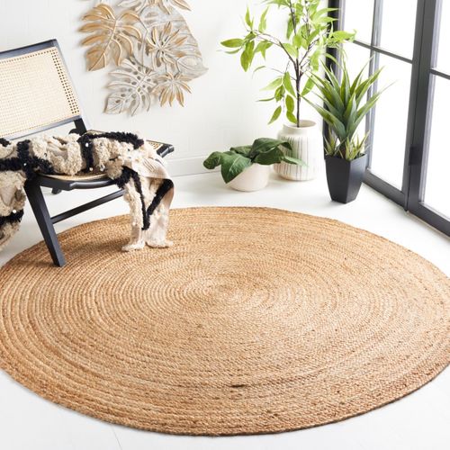 Tapis Cape Cod 91 X 91 Cm Côtier Kerensa Naturel