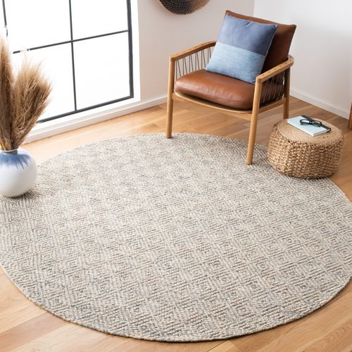Tapis Natura 183 X 183 Cm Contemporain Hyacinth Camel