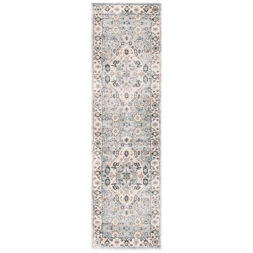 Tapis Isabelle 66 X 244 Cm De Transition Ileana Blanc