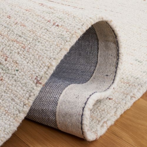 Tapis Abstrait 183 X 274 Cm Contemporain Calista Ivoire / Marron