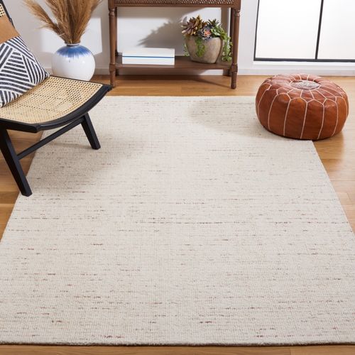 Tapis Abstrait 183 X 274 Cm Contemporain Calista Ivoire / Marron