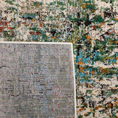 Tapis Rond Madison 236 X 305 Cm Cm Contemporain Manjor Vert / Turquoise