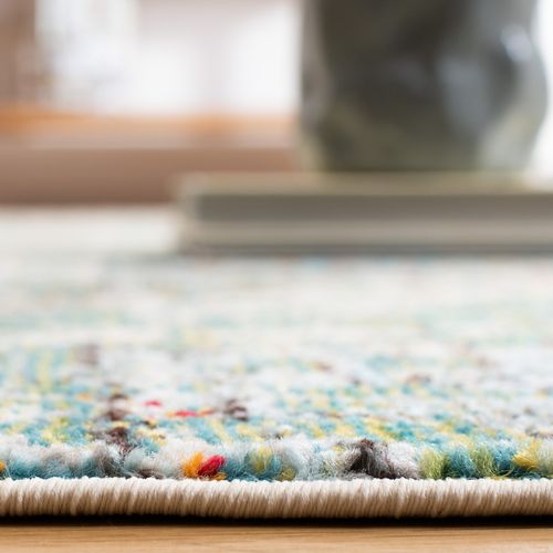 Tapis Rond Madison 236 X 305 Cm Cm Contemporain Manjor Vert / Turquoise