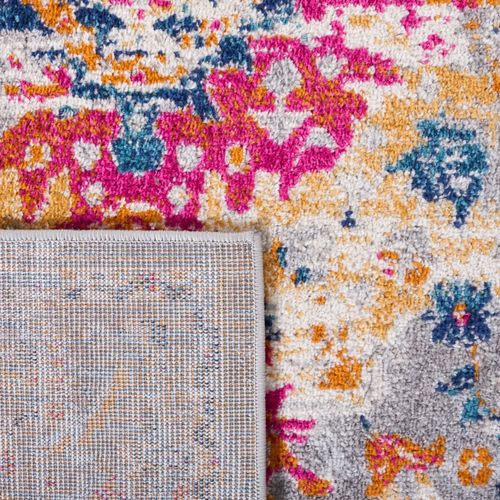 Tapis Madison 235 X 305 Cm Contemporain Shannon Gris / Fuchsia