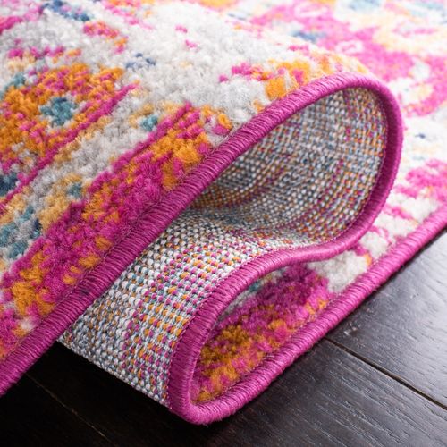 Tapis Madison 235 X 305 Cm Contemporain Shannon Fuchsia / Or