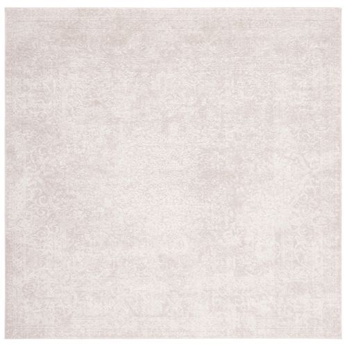 Tapis Reflection 152 X 152 Cm Contemporain Delaney Crème / Ivoire