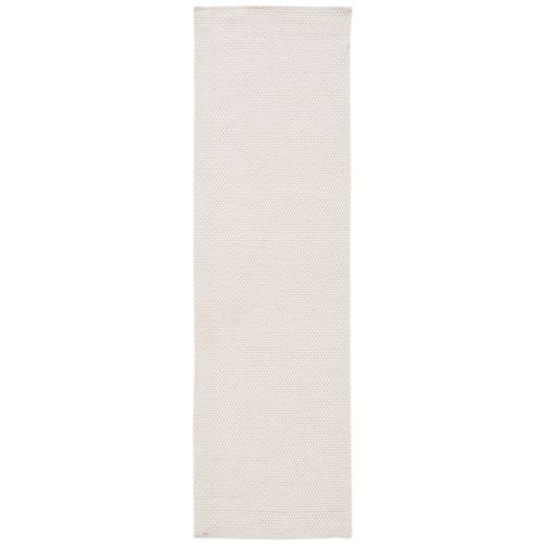 Tapis Vermont 69 X 183 Cm Solid Tonal Hattie Blanc
