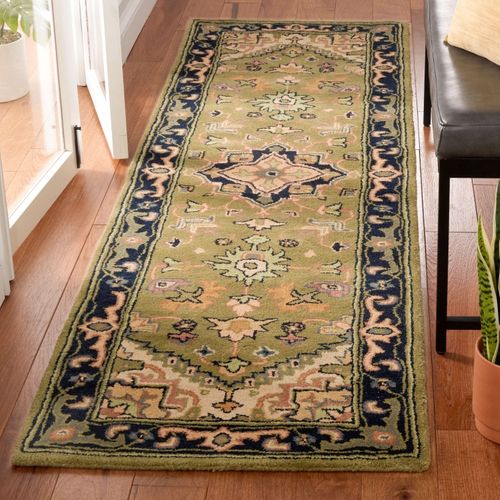 Tapis Heritage 69 X 183 Cm Traditionnel Quincy Vert