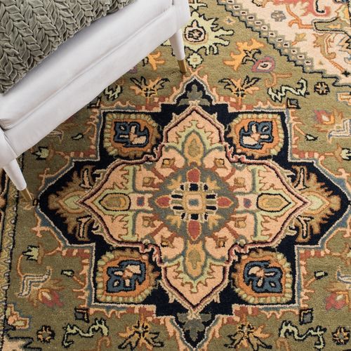 Tapis Heritage 69 X 183 Cm Traditionnel Quincy Vert