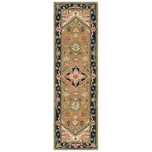 Tapis Heritage 69 X 183 Cm Traditionnel Quincy Vert