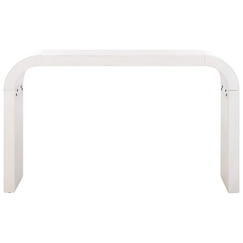 Console Liasonya Blanc Bois Bayur 132 X 30 X 79 Cm