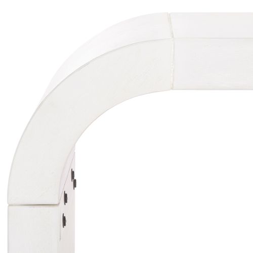 Console Liasonya Blanc Bois Bayur 132 X 30 X 79 Cm