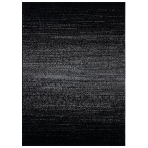 Tapis Adirondack 76 X 122 Cm Abstrait Moderne En Détresse Calindra Noir / Gris