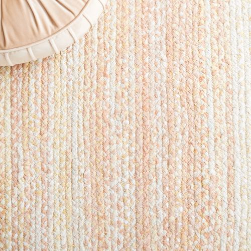 Tapis Braided 152 X 244 Cm Chalet De Campagne Jessamy Beige