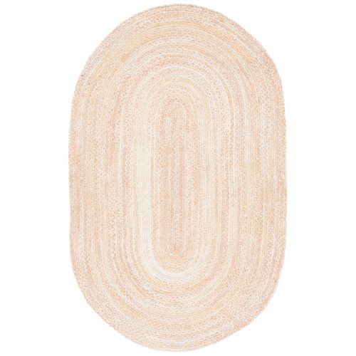 Tapis Braided 152 X 244 Cm Chalet De Campagne Jessamy Beige