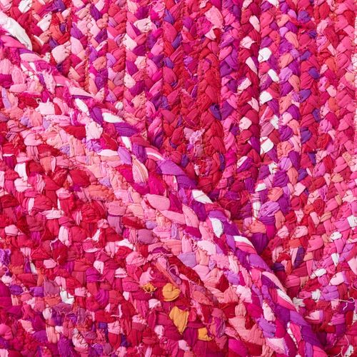 Tapis Braided 152 X 244 Cm Chalet De Campagne Priya Rose