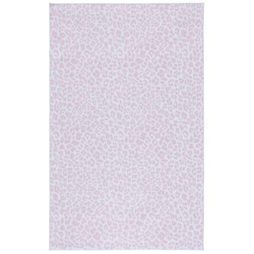 Tapis Faux Hide 91 X 152 Cm Rustique Gwynneth Ivoire / Rose