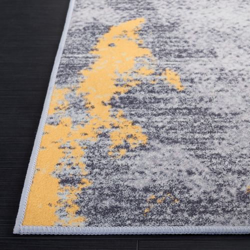 Tapis Tacoma 183 X 274 Cm Contemporain Unique Grey / Gold