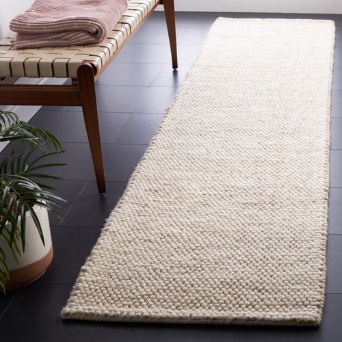 Tapis Natura 69 X 213 Cm Solid Tonal Dallas Beige / Ivoire