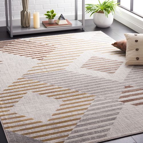 Tapis Palma 160 X 229 Cm Moderne Winter Beige