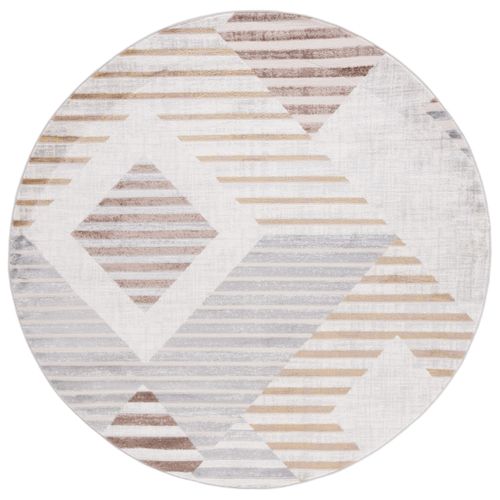 Tapis Palma 201 X 201 Cm Moderne Winter Beige