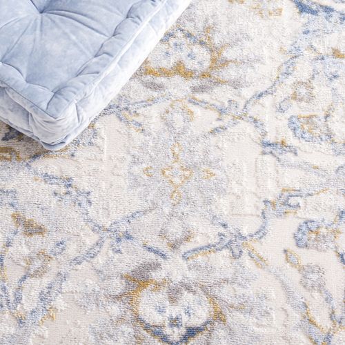 Tapis Palma 244 X 305 Cm Traditionnel Dawsyn Beige / Bleu Clair