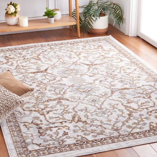 Tapis Palma 244 X 305 Cm Traditionnel Emberly Beige / Marron