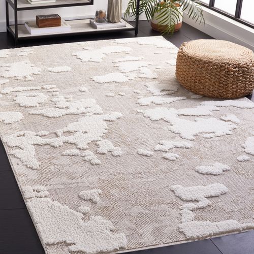 Tapis Trends 235 X 305 Cm Contemporain Ocean Beige / Ivoire