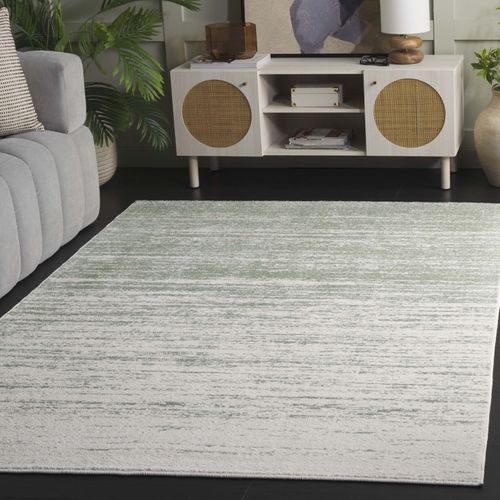 Tapis Adirondack 122 X 183 Cm Ombre Moderne Marius Sage / Ivoire