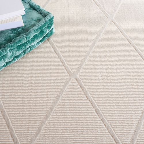 Tapis Revive 235 X 305 Cm Contemporain Orla Blanc