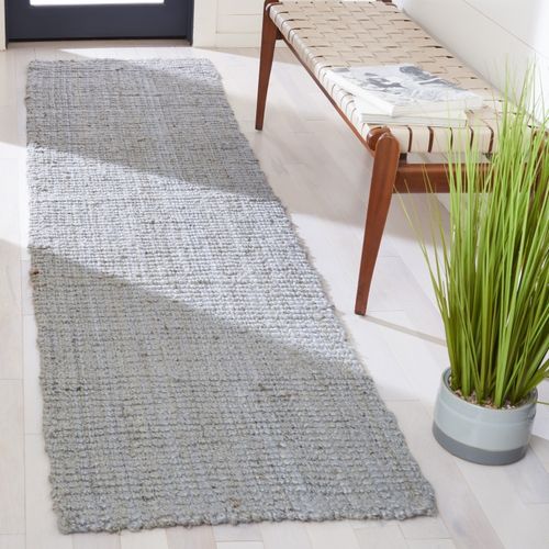Tapis Fibre Naturelle 69 X 213 Cm Fibre Naturelle Chandler Gris Clair