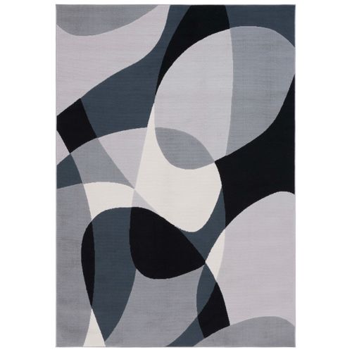 Tapis Odyssey 160 X 229 Cm Moderne Yael Grey / Black Ivory