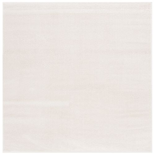 Tapis Lindsay Shag 201 X 201 Cm Solide Et Tonale Aniya Blanc