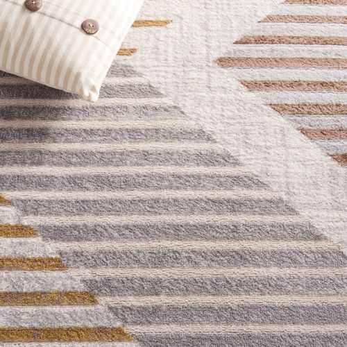 Tapis Palma 201 X 279 Cm Moderne Winter Beige