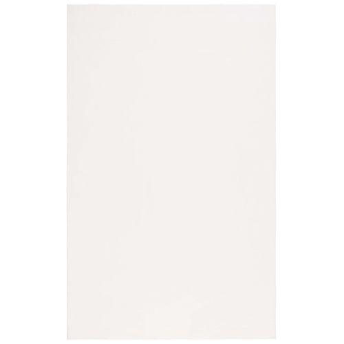 Tapis Faux Rabbit Fur 122 X 183 Cm Solide Et Tonale Lulee Ivory