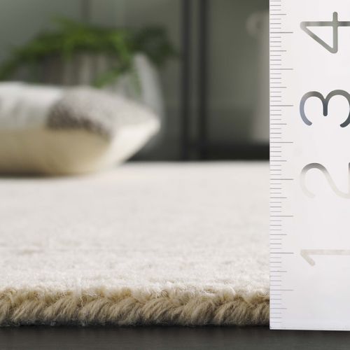 Tapis Abstrait 91 X 152 Cm Bohémien Alaska Ivoire / Beige