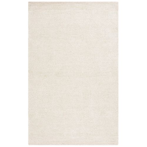 Tapis Abstrait 91 X 152 Cm Bohemien Alaska Vert / Ivoire