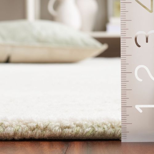 Tapis Abstrait 183 X 274 Cm Bohemien Alaska Vert / Ivoire