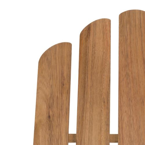 Chaise Adirondack Gerlinda Neutre Bois D'eucalyptus 72 X 91 X 95 Cm