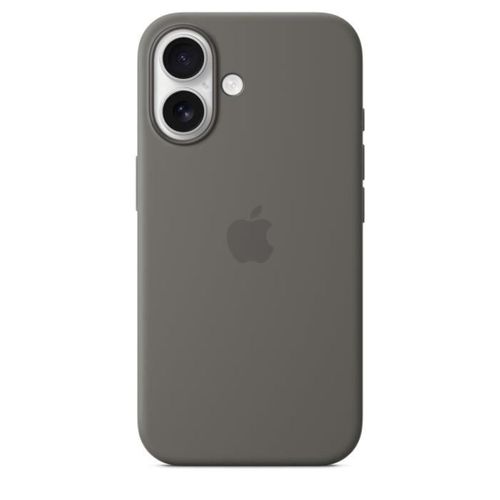 iPhone 16 - Coque En Silicone Avec Magsafe - Stone Gray