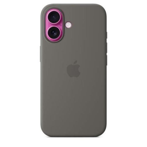 iPhone 16 - Coque En Silicone Avec Magsafe - Stone Gray