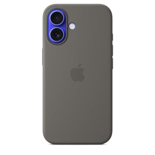 iPhone 16 - Coque En Silicone Avec Magsafe - Stone Gray