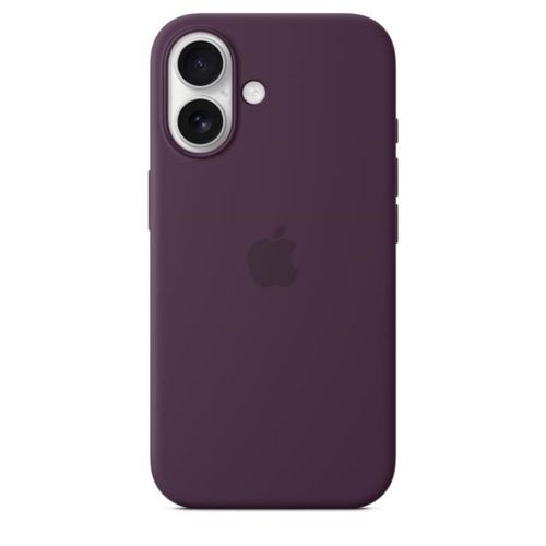 iPhone 16 - Coque En Silicone Avec Magsafe - Plum