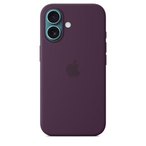 iPhone 16 - Coque En Silicone Avec Magsafe - Plum