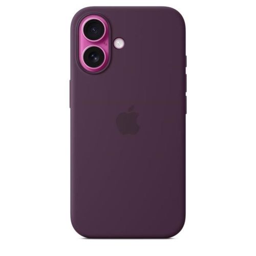 iPhone 16 - Coque En Silicone Avec Magsafe - Plum
